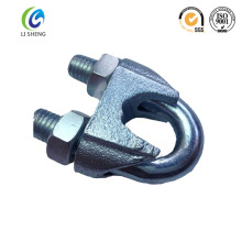 Din741 wire rope clip with galvanized